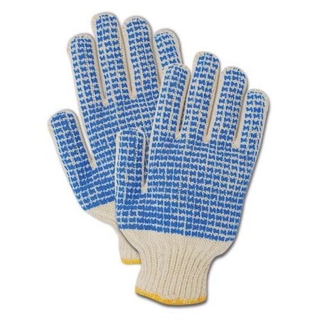 Magid Coated Gloves, Natural, Jumbo (Fits XL)XL 12 PK 96-CR